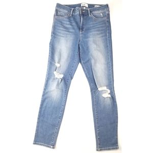 William Rast High Rise Ankle Skinny Jeans